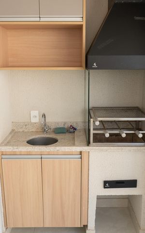 Apartamento para alugar com 62m², 2 quartos e 2 vagas Apartamento para alugar com 62m², 2 quartos e 2 vagasChurrasqueira