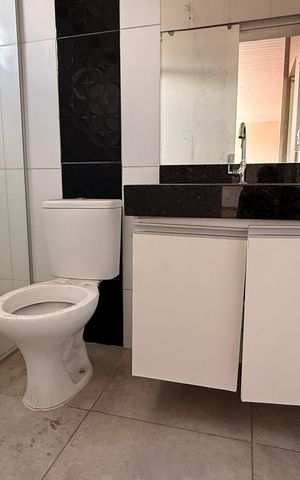 Casa para alugar com 55m², 2 quartos e sem vagaBanheiro 