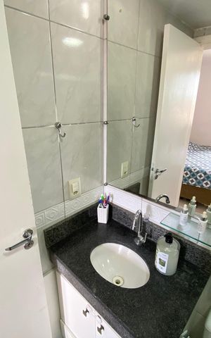 Apartamento à venda com 60m², 3 quartos e 1 vaga Apartamento à venda com 60m², 3 quartos e 1 vagaBanheiro Suíte