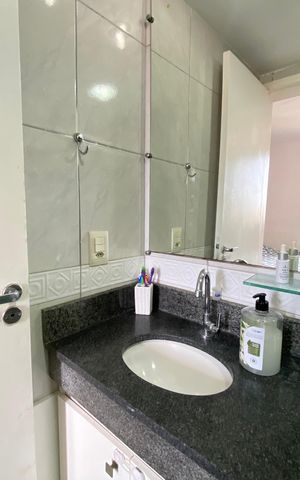 Apartamento à venda com 60m², 3 quartos e 1 vaga Apartamento à venda com 60m², 3 quartos e 1 vagaBanheiro Suíte