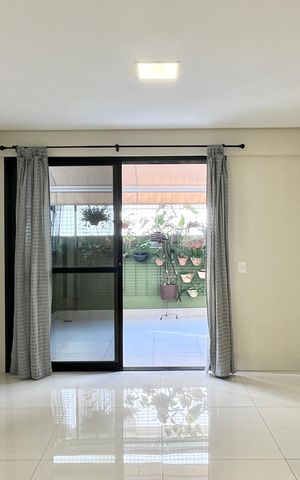 Apartamento para alugar com 110m², 1 quarto e 2 vagas