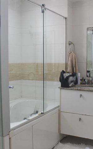 Apartamento à venda com 156m², 3 quartos e 3 vagasBanheiro da Suíte 1