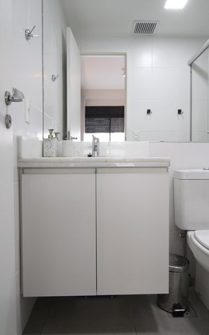 Apartamento para alugar com 42m², 1 quarto e 1 vagaBanheiro da Suíte 1