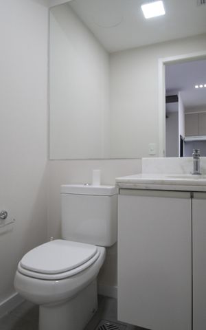 Apartamento para alugar com 42m², 1 quarto e 1 vagaLavabo