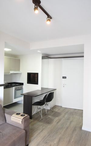 Apartamento para alugar com 42m², 1 quarto e 1 vagaSala