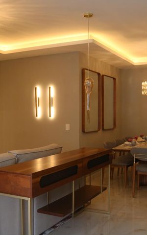 Apartamento para alugar com 93m², 2 quartos e 2 vagasSala