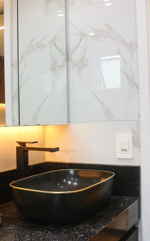 Apartamento para alugar com 93m², 2 quartos e 2 vagasBanheiro 1