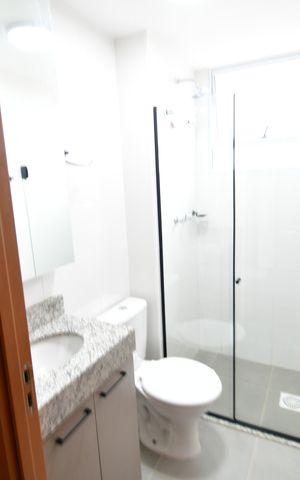 Apartamento para alugar com 44m², 2 quartos e 1 vagaBanheiro Suíte