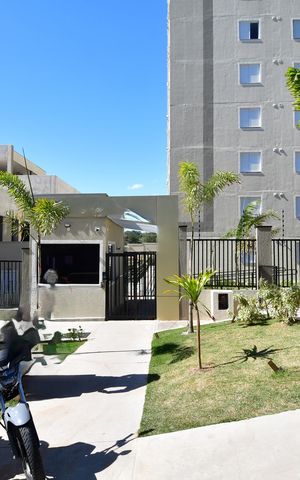 Apartamento para alugar com 44m², 2 quartos e 1 vagaFachada e portaria