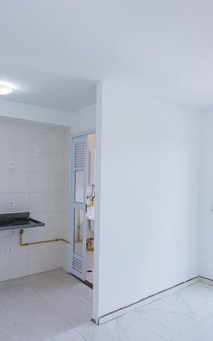 Apartamento para alugar com 42m², 2 quartos e sem vaga Apartamento para alugar com 42m², 2 quartos e sem vagaSala e cozinha