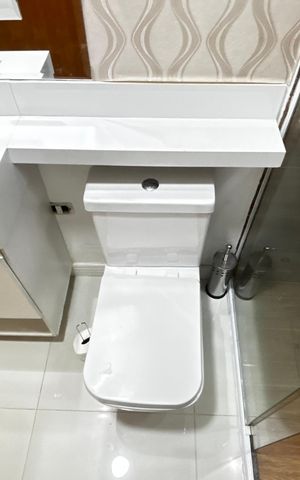 Apartamento à venda com 158m², 3 quartos e 2 vagas Apartamento à venda com 158m², 3 quartos e 2 vagasBanheiro