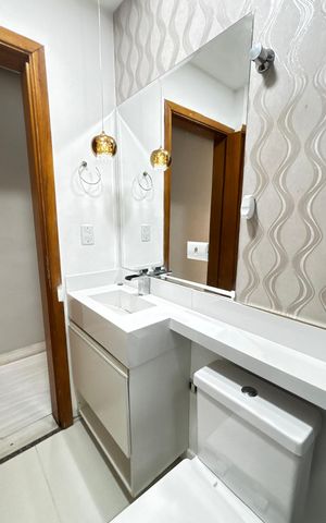 Apartamento à venda com 158m², 3 quartos e 2 vagas Apartamento à venda com 158m², 3 quartos e 2 vagasBanheiro