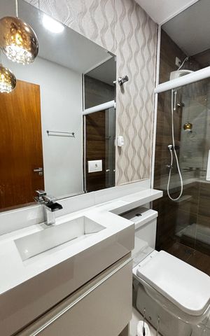 Apartamento à venda com 158m², 3 quartos e 2 vagas Apartamento à venda com 158m², 3 quartos e 2 vagasBanheiro
