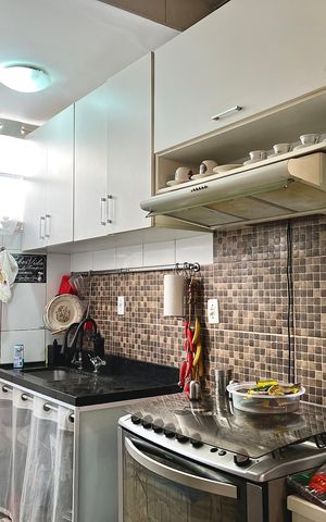 Apartamento para alugar com 89m², 3 quartos e 1 vagaCozinha