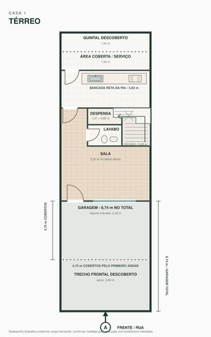 Casa à venda com 150m², 3 quartos e 2 vagas