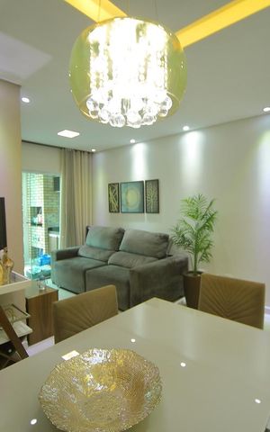 Apartamento à venda com 67m², 2 quartos e 2 vagasSala