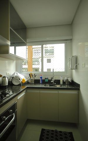 Apartamento à venda com 67m², 2 quartos e 2 vagasCozinha 