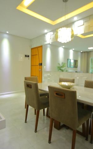 Apartamento à venda com 67m², 2 quartos e 2 vagasSala
