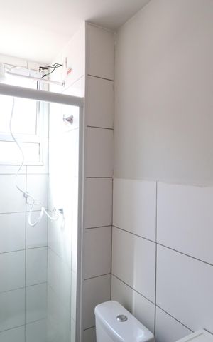 Apartamento para alugar com 50m², 2 quartos e 1 vagaBanheiro Social