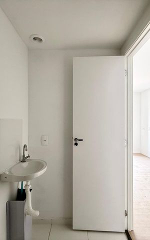 Studio para alugar com 24m², 1 quarto e sem vaga Studio para alugar com 24m², 1 quarto e sem vagaBanheiro