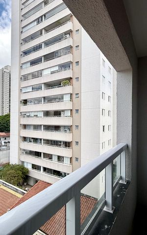 Studio para alugar com 24m², 1 quarto e sem vaga Studio para alugar com 24m², 1 quarto e sem vagaSacada