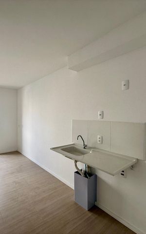 Studio para alugar com 24m², 1 quarto e sem vaga Studio para alugar com 24m², 1 quarto e sem vagaCozinha