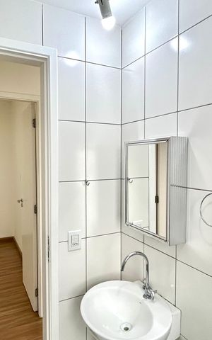 Apartamento para alugar com 58m², 2 quartos e 1 vaga Apartamento para alugar com 58m², 2 quartos e 1 vagaBanheiro