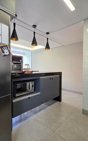 Apartamento à venda com 78m², 3 quartos e 2 vagas Apartamento à venda com 78m², 3 quartos e 2 vagasCozinha