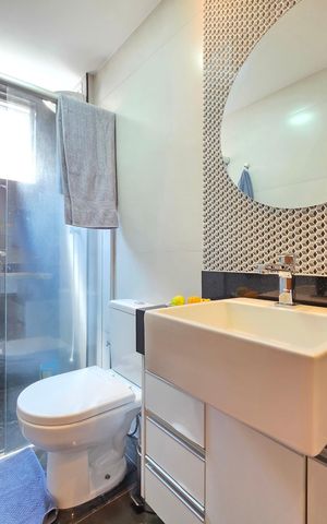 Apartamento à venda com 78m², 3 quartos e 2 vagas Apartamento à venda com 78m², 3 quartos e 2 vagasBanheiro