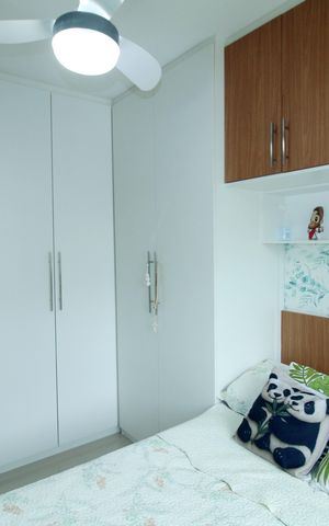 Apartamento à venda com 65m², 3 quartos e 1 vagaQuarto 3 - Suíte