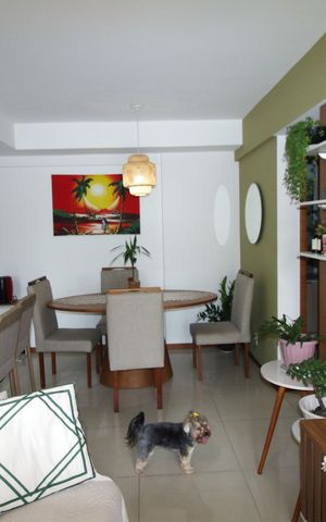 Apartamento à venda com 65m², 3 quartos e 1 vagaSala