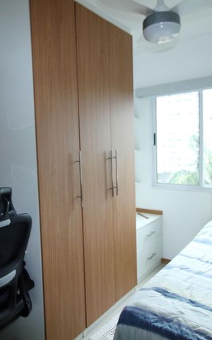 Apartamento à venda com 65m², 3 quartos e 1 vagaQuarto 2