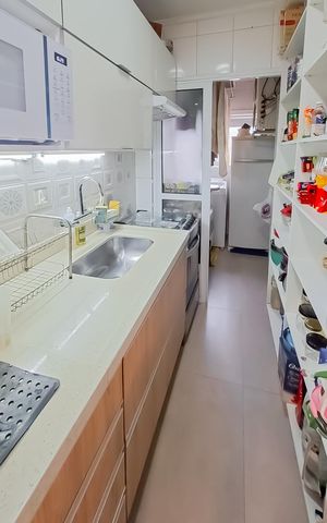 Apartamento à venda com 62m², 2 quartos e 2 vagas Apartamento à venda com 62m², 2 quartos e 2 vagasCozinha