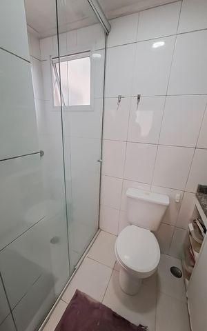 Apartamento à venda com 62m², 2 quartos e 2 vagas Apartamento à venda com 62m², 2 quartos e 2 vagasBanheiro da Suíte