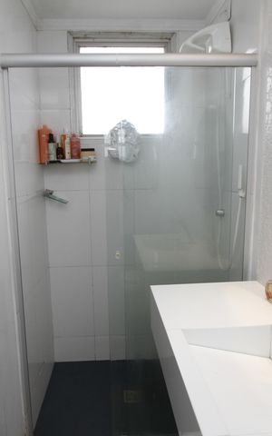 Apartamento à venda com 98m², 3 quartos e 2 vagasBanheiro da Suíte