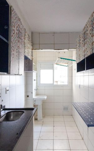 Apartamento para alugar com 47m², 2 quartos e 1 vagaCozinha e Área de Serviço