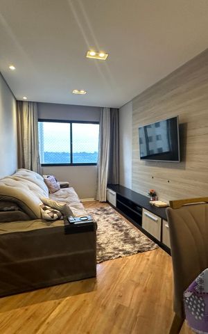 Apartamento à venda com 53m², 2 quartos e 1 vaga Apartamento à venda com 53m², 2 quartos e 1 vagaSala