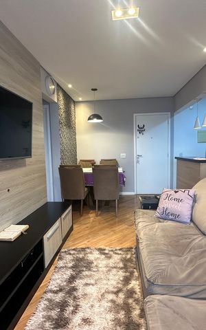 Apartamento à venda com 53m², 2 quartos e 1 vaga Apartamento à venda com 53m², 2 quartos e 1 vagaSala