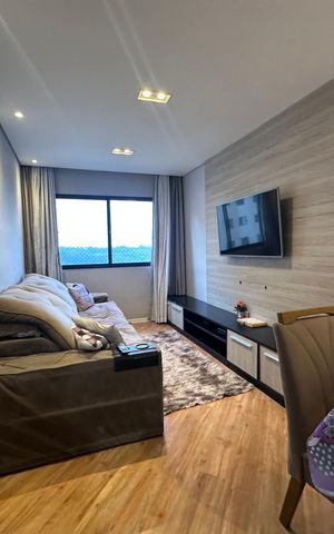 Apartamento à venda com 53m², 2 quartos e 1 vaga Apartamento à venda com 53m², 2 quartos e 1 vagaSala