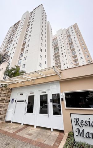 Apartamento à venda com 55m², 2 quartos e 1 vagaFachada + plaquinha