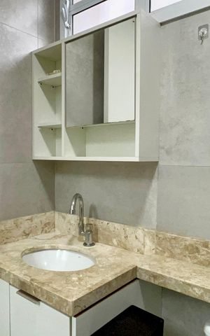 Apartamento para alugar com 45m², 1 quarto e sem vagaBanheiro