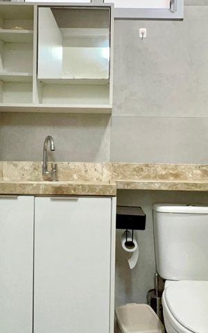 Apartamento para alugar com 45m², 1 quarto e sem vagaBanheiro