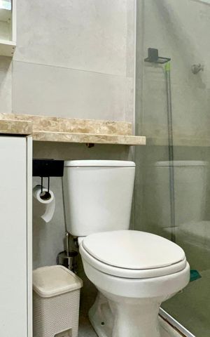 Apartamento para alugar com 45m², 1 quarto e sem vagaBanheiro