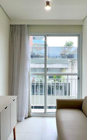 Apartamento para alugar com 45m², 1 quarto e sem vaga Apartamento para alugar com 45m², 1 quarto e sem vagaSala