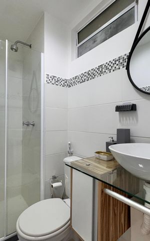 Apartamento para alugar com 45m², 2 quartos e 1 vaga Apartamento para alugar com 45m², 2 quartos e 1 vagaBanheiro Social