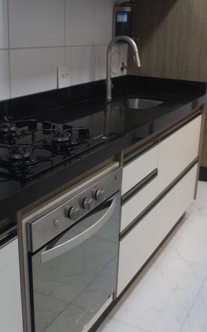 Apartamento para alugar com 78m², 2 quartos e 2 vagasCozinha