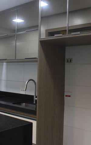 Apartamento para alugar com 78m², 2 quartos e 2 vagasCozinha