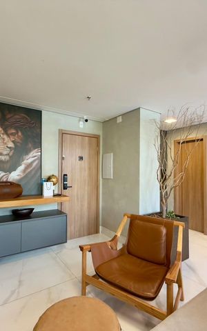 Apartamento à venda com 77m², 1 quarto e 2 vagas