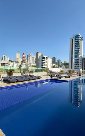Apartamento à venda com 77m², 1 quarto e 2 vagas