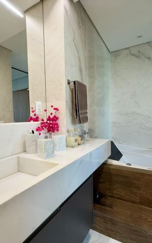 Apartamento à venda com 77m², 1 quarto e 2 vagas
